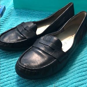 Anne Klein Leather Loafers